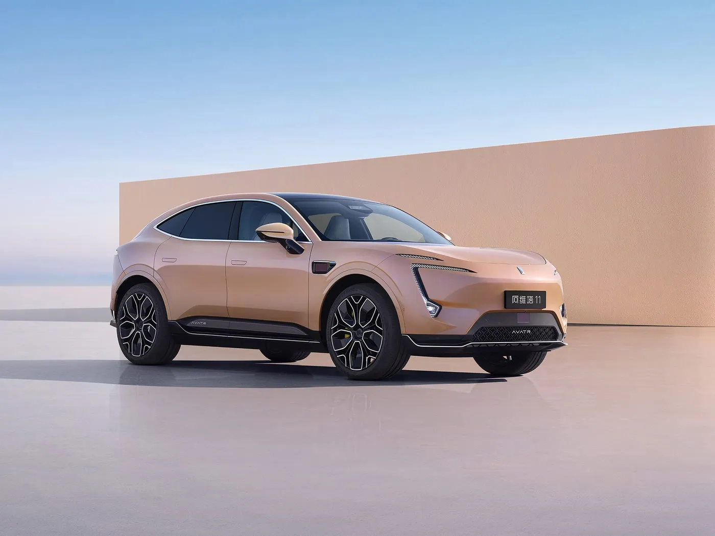 Avatr 11 SUV coupé électrique de haute technologie à 4 roues motrices, véhicule à nouvelle énergie équipé d'un moteur EV