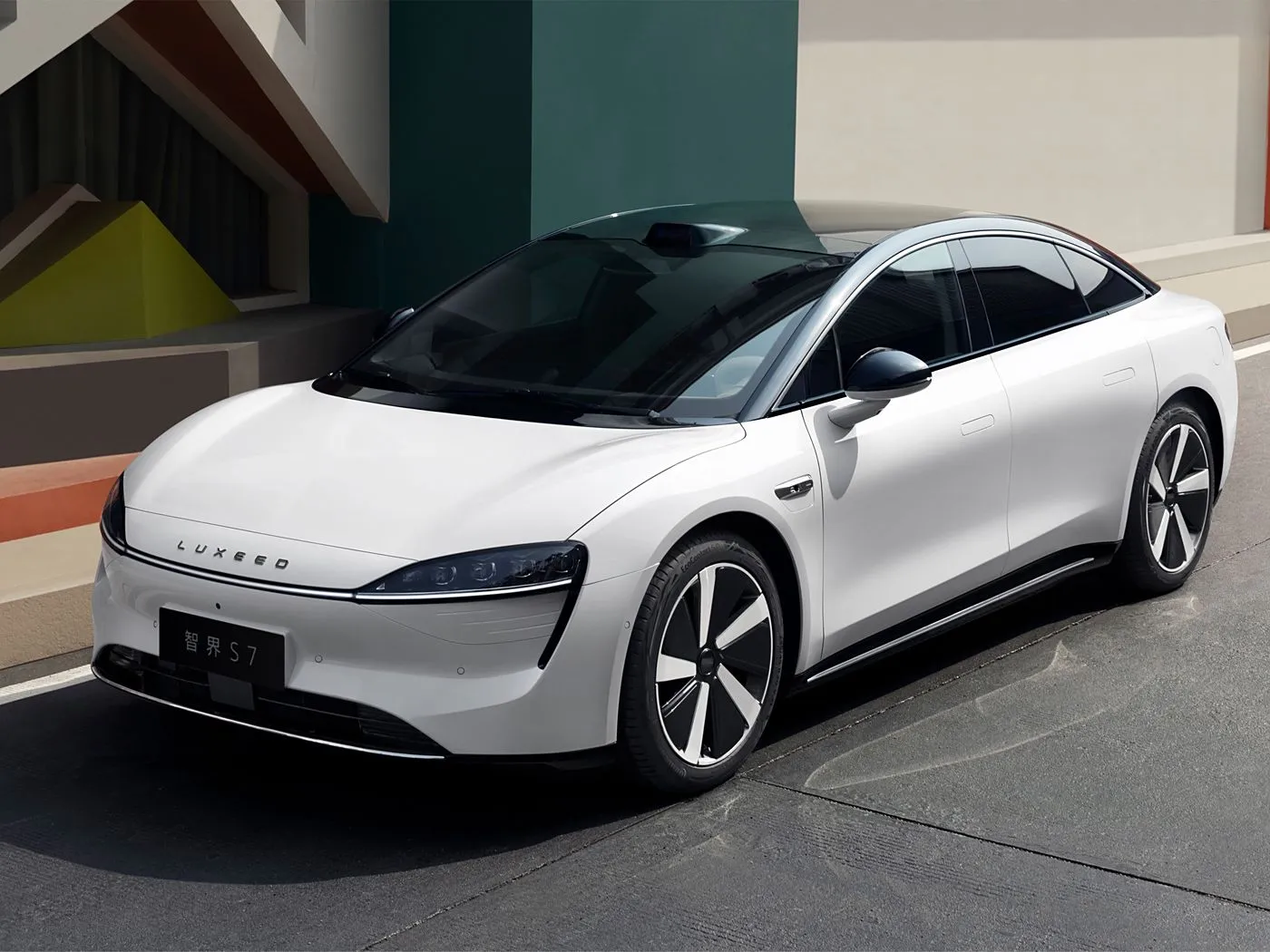 CHERY LUXEED S7 Exeed Véhicule électrique de luxe à nouvelle énergie avec RWD/AWD 4 portes et 5 sièges