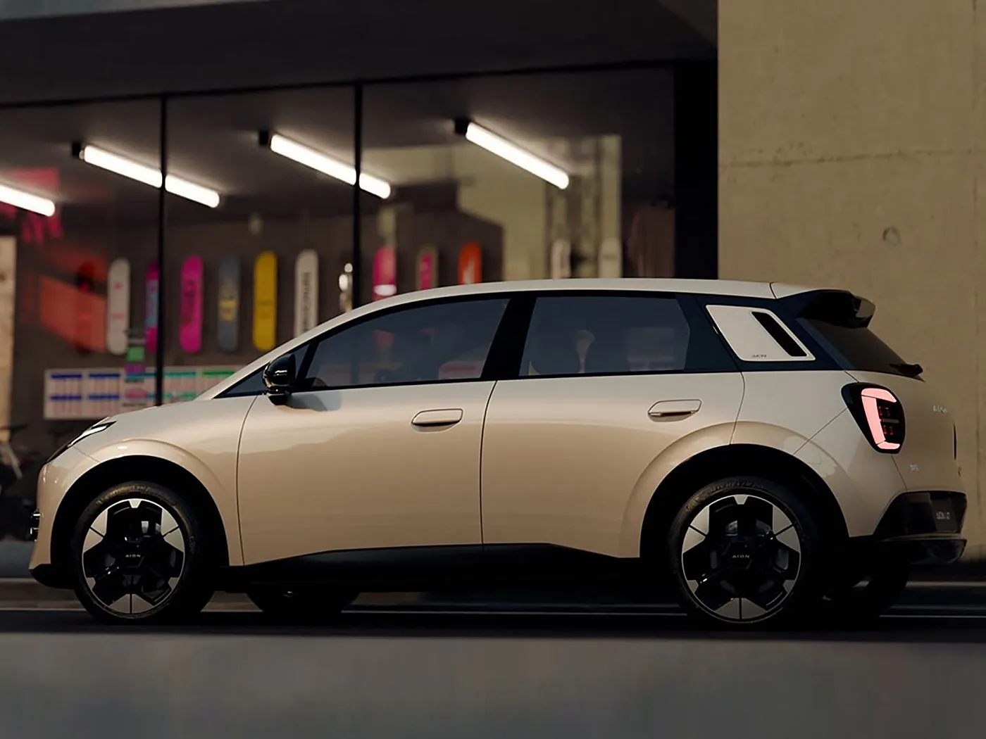 Nouvelle énergie Pure électrique Mini hayon AION UT offre spéciale Lithium hybride EV de la coentreprise GAC à bas prix