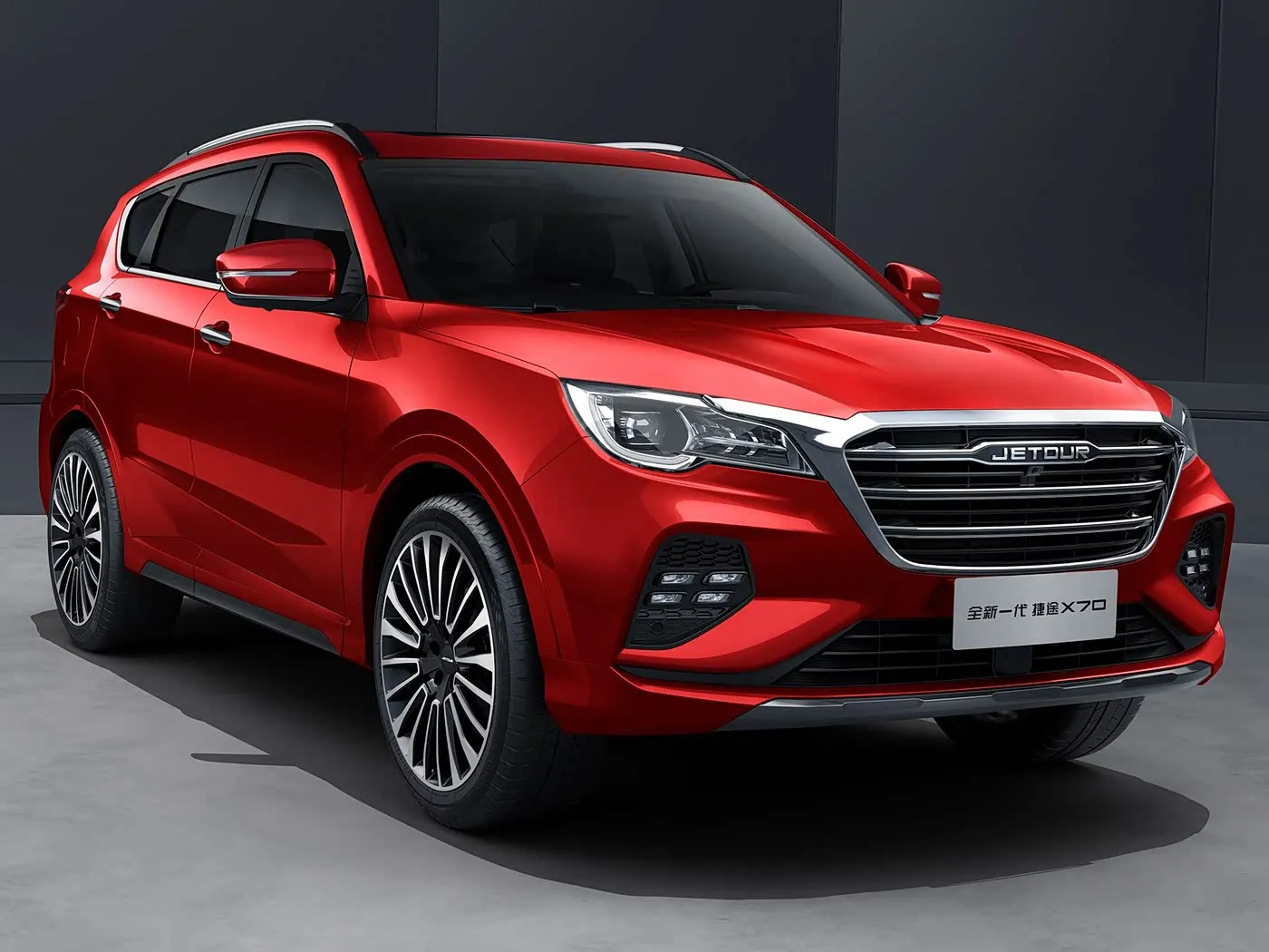 Chery Jetour X70 SUV, tout nouveau SUV, entraînement automatique, émissions Euro VI, barres de toit en alliage, caméra arrière, sièges en cuir