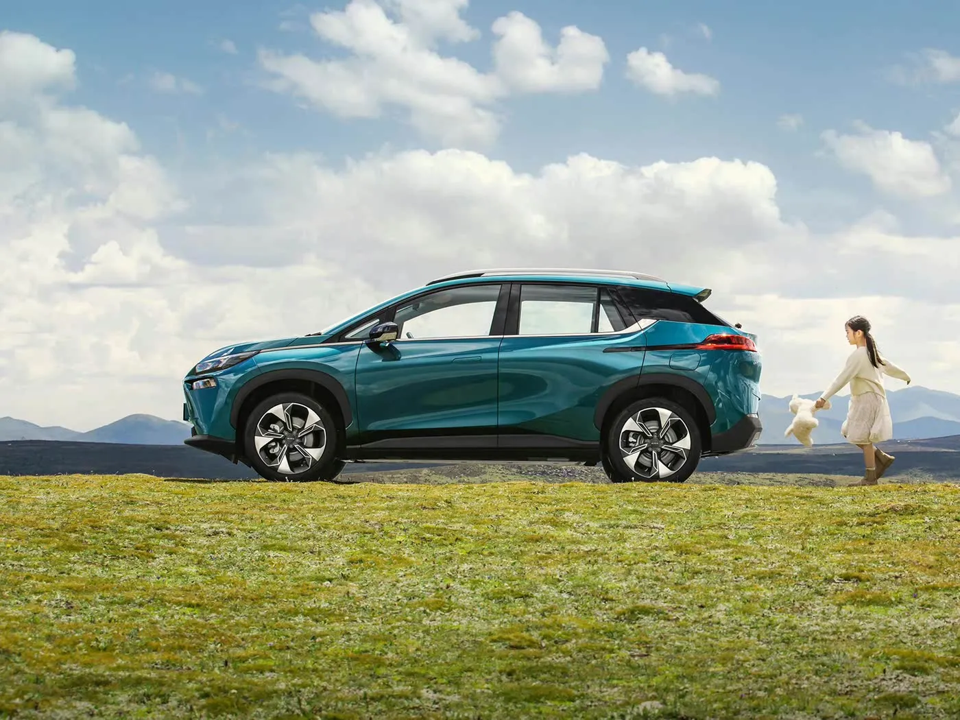 AION V Tyrannosaurus SUV électrique de luxe Expérience ultime de conduite à gauche avec fonctionnalités avancées Véhicule à énergie nouvelle