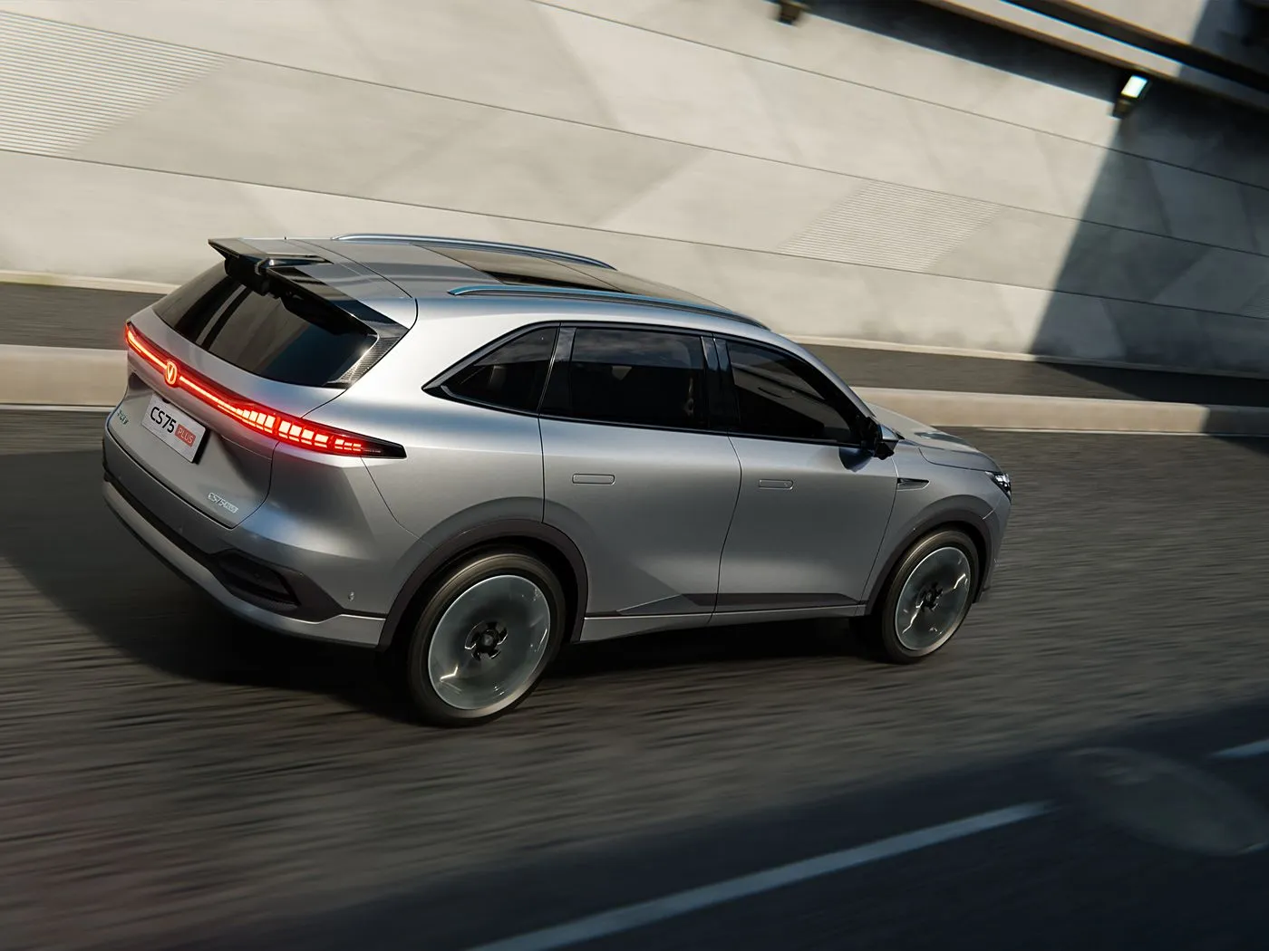 Changan CS75 PLUS 1.5T/2.0T SUV compact avec assistance L2.5, écran tactile 15,6" et empattement long