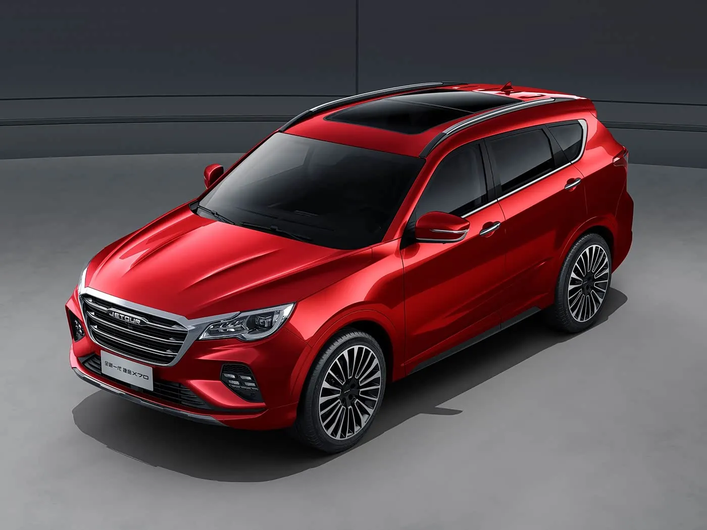 Chery Jetour X70 SUV, tout nouveau SUV, entraînement automatique, émissions Euro VI, barres de toit en alliage, caméra arrière, sièges en cuir