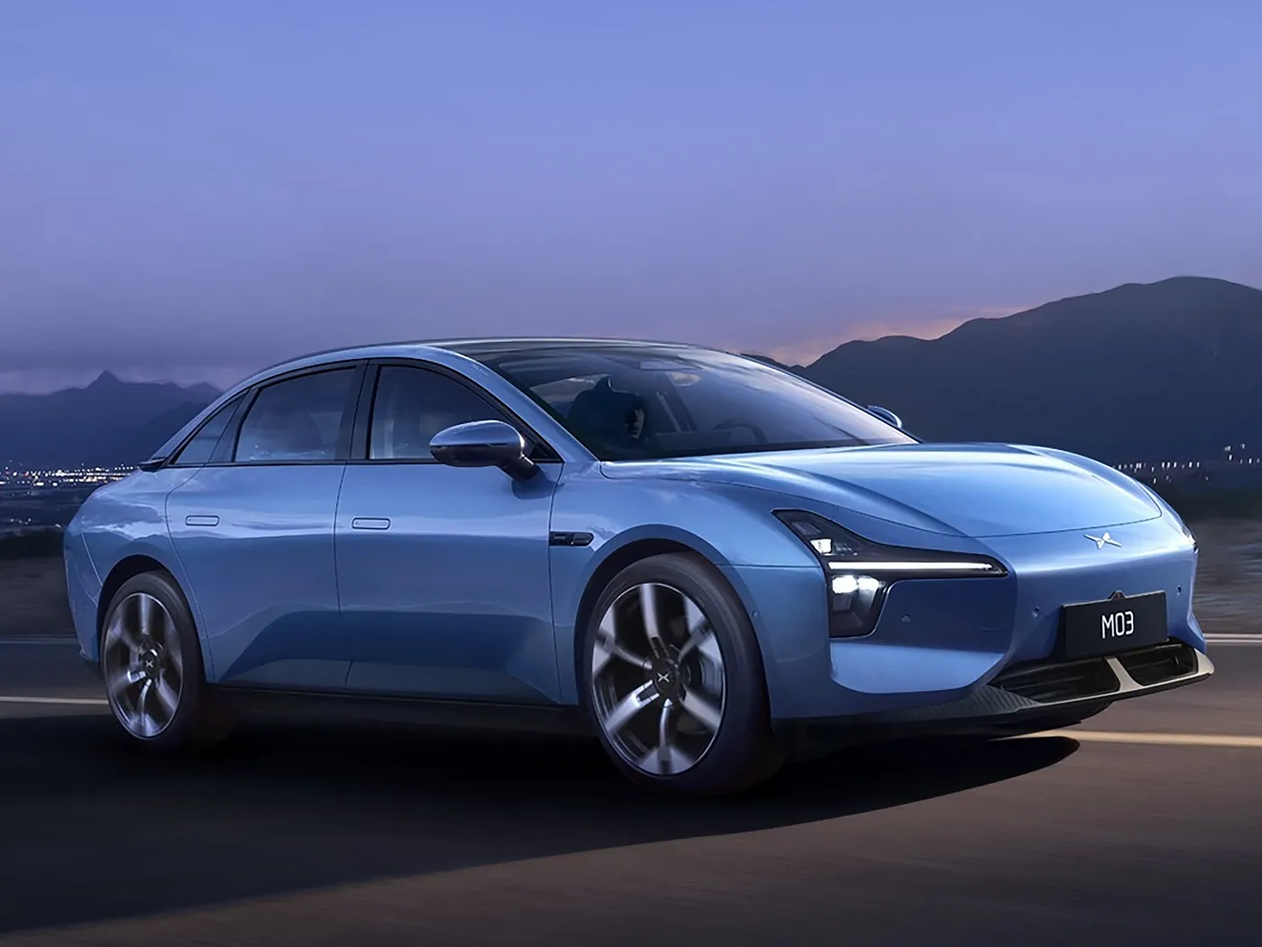 Xiaopeng 2025 Mona M03 Berline électrique longue portée 515 km Véhicule à nouvelle énergie SUV et hayon EV Batterie au lithium