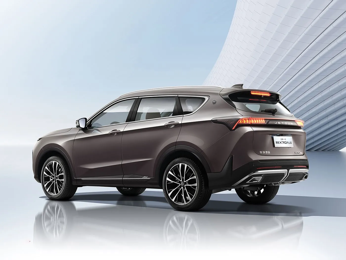 Tout nouveau SUV Chery Jetour X70 PLUS à entraînement automatique, sièges en cuir de toit en alliage à émissions Euro VI