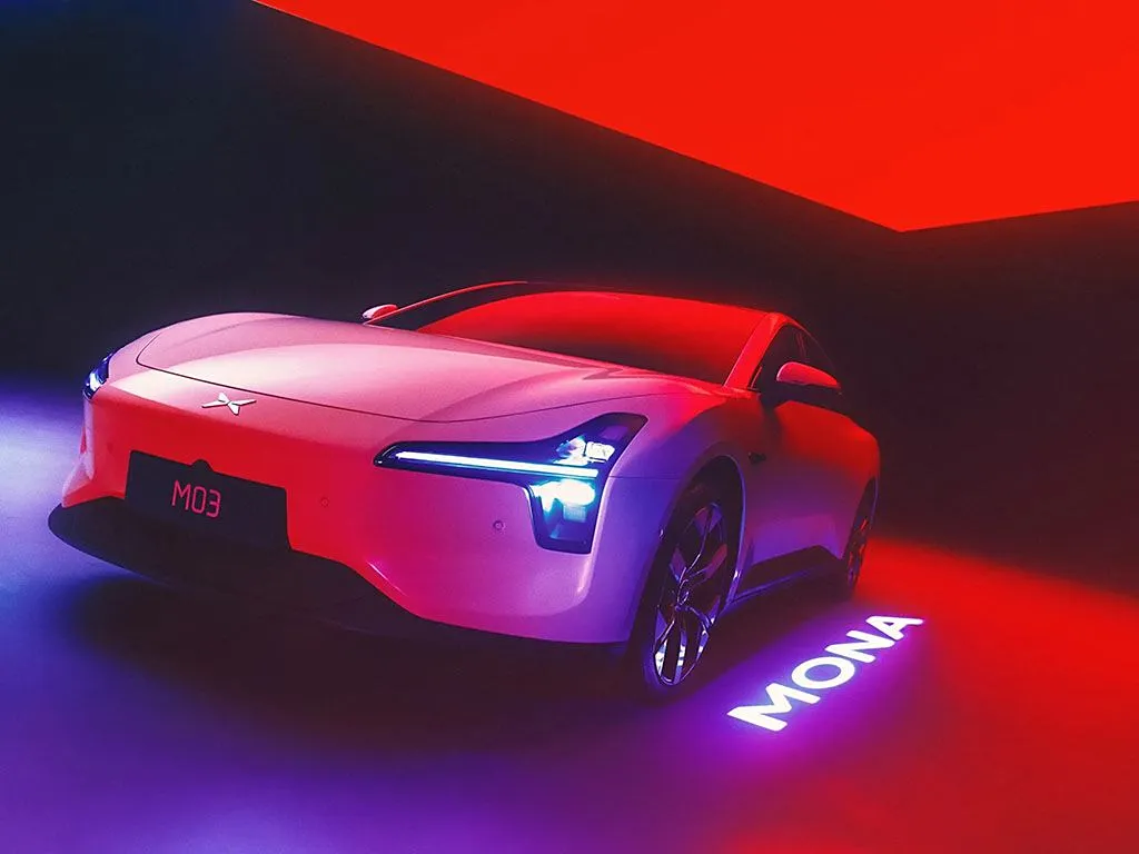 Xiaopeng 2025 Mona M03 Berline électrique longue portée 515 km Véhicule à nouvelle énergie SUV et hayon EV Batterie au lithium