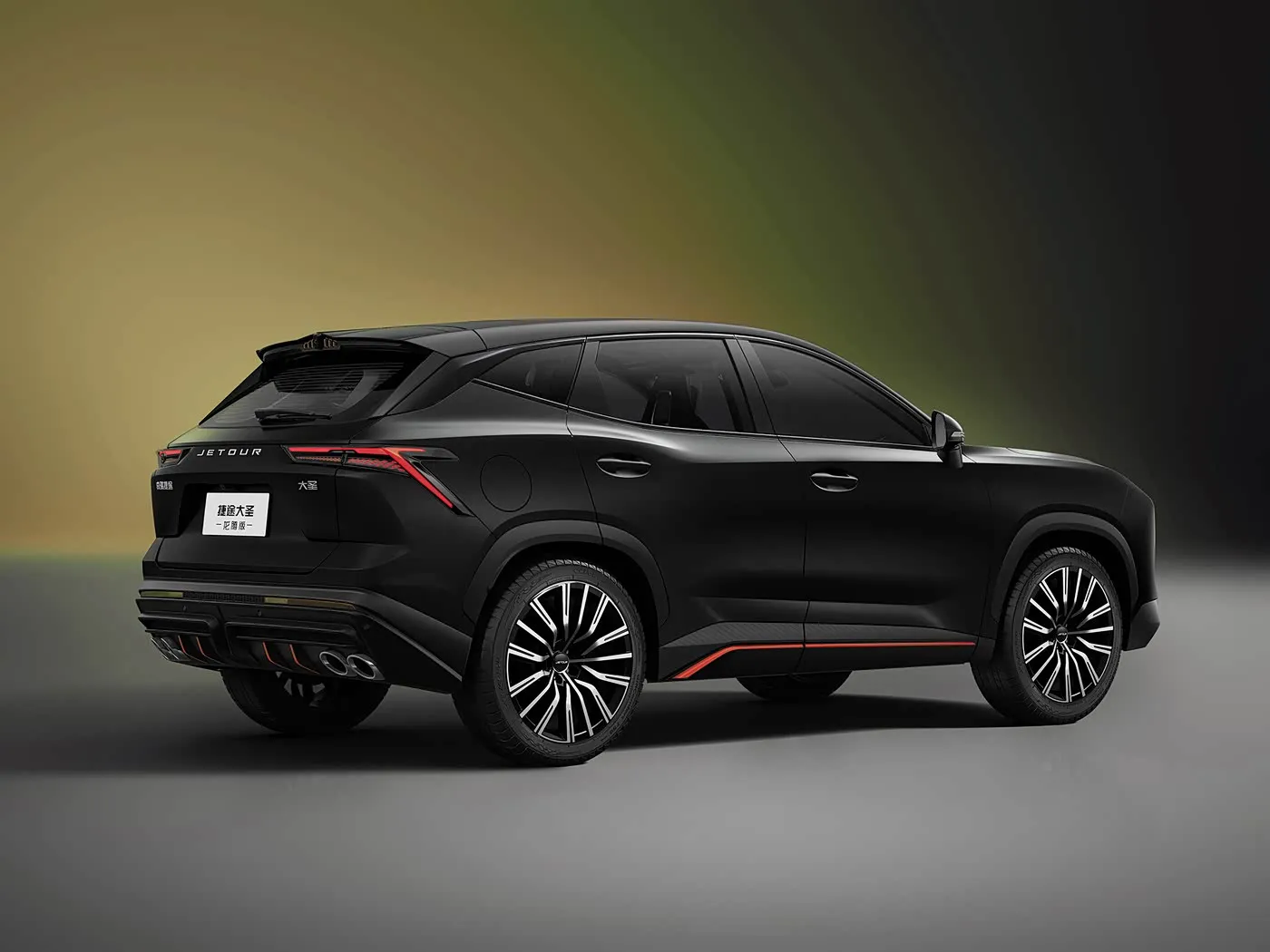 Jetour T2 SUV Version hybride Euro VI nouveauté lumière Turbo ACC boîte de vitesses automatique cuir volant à gauche