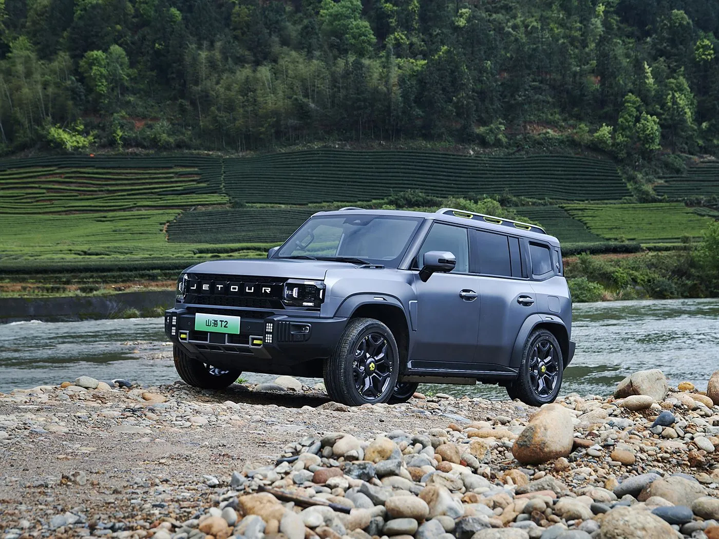 Jetour T2 SUV Version hybride Euro VI nouveauté lumière Turbo ACC boîte de vitesses automatique cuir volant à gauche