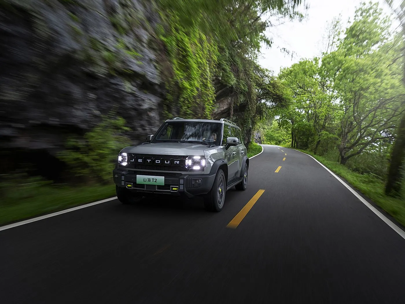 Jetour T2 SUV Version hybride Euro VI nouveauté lumière Turbo ACC boîte de vitesses automatique cuir volant à gauche