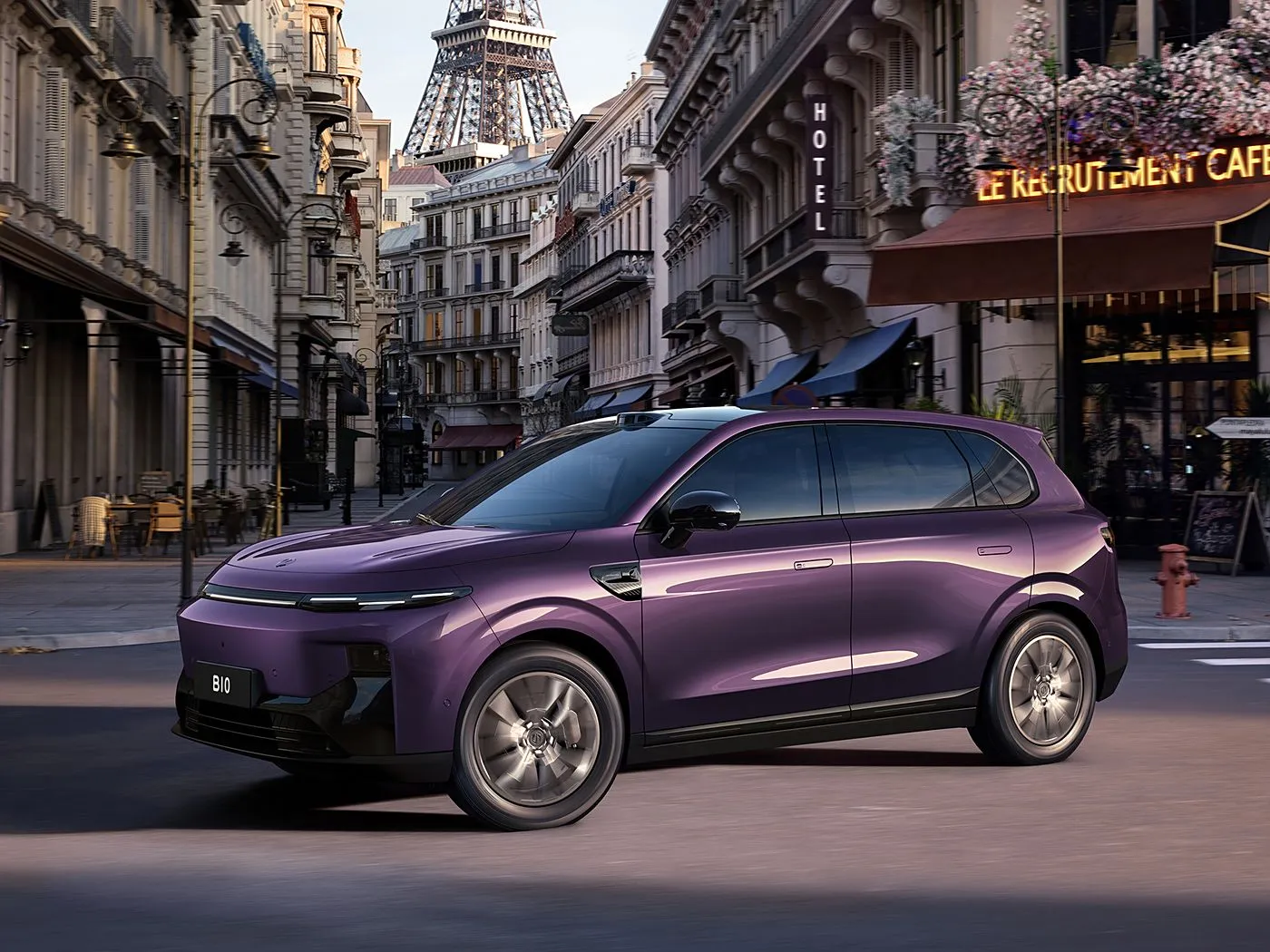 SUV compact électrique pur Leapmotor B10 avec autonomie CLTC de 510 à 600 km, écran 14,6" 2,5K et véhicule Leapmotor Pilot New Energy